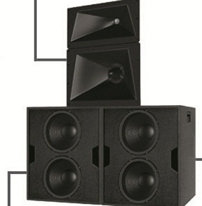 数字影院还音设备方案配置示意图